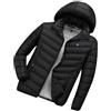 TYUIOP Saldi Oggi Giubbotto 100 Grammi Donna Winter Jacket Women sotto Giacca Donna Elegante Nero Cappotto Donna Lana Cashmere Invernale Lungo Bianco Giacche Nero Risvolto Giacca Senza