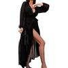 Generico Moda Mare Donna 2024 Copricostume Bucherellato Abito Donna Estivo Dritto Pareo Corto Mare Donna Come Copricostume Minigonna Pareo Kimono da Mare Salopette Gonna Donna Cooricostume Abito Sexydonna