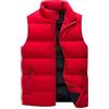 Peuignao Gilet Uomo Imbottito Invernale Giubbino Giubbotto Smanicato Uomo Invernali Gilet Giacca Senza Maniche Gilet Imbottiti Trapuntato Uomo Puffer Taglie Forti Cappotto Smanicato Uomo Caldo Casual Nero XXL