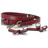 banbeln Mini Bags - Tracolla in pelle per borsa a tracolla regolabile, Rosso2, SET