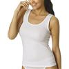 VAJOLET BY SELINA Canottiera Donna Intimo Caldo Cotone Elasticizzato SL5631 Spalla Larga VAJOLET Selina 2-3-4-5-6 Bianco E Nero (XL, Nero)
