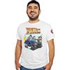 Feudalesimo e Libertà Back to The 1400 - T-Shirt Uomo - Non Ci resta Che piangere - Ritorno al Futuro - Maglietta a Manica Corta 100% Cotone Organico - XXL