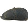 Stetson Hatteras Coppola Denim Lavato Look Vintage Uomo Autunno Inverno
