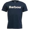 Barbour T-Shirt Girocollo Mezza Manica Blu Cotone Uomo M