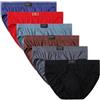 Avfora Slip da Uomo 6 Pezzi Taglie Forti Slip da Uomo Slip A Triangolo Cotone Traspirante 6XL 7XL 8XL,15,8XL
