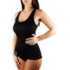 Clessidra Pacco da 3 Canotte Donna Spalla Larga in Caldo Cotone Felpato Made in Italy, Canottiera Intimo Donna, Cotone, Canotta Donna, Smanicato, Canottiere PT2110 (2, Bianco)