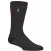 Heat Holders - Uomo Invernali Termiche Calze in Pile | Calzini per Regalo | Caldi (39-45, Charcoal/Mid Grey Heel & Toe (Berlin))