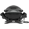 Weber Barbecue Elettrico Q1400 dark grey con Griglia di Cottura in Ghisa