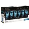 Clementoni - 39590 - Panorama Puzzle - Game of Thrones - puzzle adulti 1000 pezzi, puzzle panoramico, Made in Italy