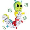 LAMAZE Fidget Caterpillar, giocattolo per neonati, corpo pieghevole e campanello, giocattolo sensoriale per neonati, ragazzi e ragazze da 0 a 6 mesi