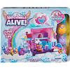 HATCHIMALS Alive | Il playset Asilo Alive con 4 Mini Personaggi in Uova Che Si schiudono da Sole con l'Acqua, 13 Accessori, Giocattoli per Bambine e Bambini dai 3 Anni in su