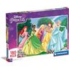 Clementoni - 29787 - Supercolor Puzzle - Disney Princess - 180 Pezzi - Puzzle Bambini 7 Anni, Puzzle Cartoni Animati, Made In Italy