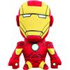 Jazwares Unbekannt Underground Toys AVG02313 - Peluche di Iron Man, con Effetti sonori, Serie Marvel, Misura Media 17 cm