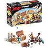 PLAYMOBIL Asterix 71268 Numerobis e la Battaglia del Palazzo, catapulta Romana funzionante, Obelix, Numerobis e Idefix, Giocattolo per Bambini dai 5 Anni in su