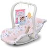 BABY born 838518 Zapf Creation - Ovetto per bambole con motivo floreale e maniglia girevole a 3 punti, per bambole da 36 cm e 43 cm