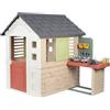 Smoby Life - Casa nella natura + laboratorio fai da te - Numerosi accessori - Martello, cacciavite, veicolo fai da te, ecc. - Materiali riciclati - Dai 2 anni in su - Prodotto in Francia