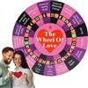 Riaisttd Couples Roulette, Fun Love Games For Adults, Battery-Operated Drinking Game With Number Pattern Disc Shape, Interactive Fidget Toy Parties And Date Nights