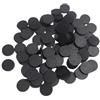 BLUSUPERSHOP 180 TESSERE 2cm legno nere TONDE COPRINUMERI PER Cartelle Numeri COPRI SEGNA NUMERI Gioco Natale Giochi Societa' coprinumeri