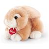 Trudi Coniglio Jeremy sdraiato Coniglietto Peluche Mascotte e animali fattoria. Regalo del compleanno e festa mamma e papà | 16x15x18cm taglia S | Animali da fattoria | modello 23559