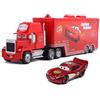 Yestree Auto da corsa per bambini, giocattolo Cars, set da 2 pezzi, veicoli, figurina, furgoni, modellino auto, bambini, compleanno/ricompensa (n. 95, B)