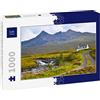 Lais Puzzle Benvenuti a Sligachan, Uno dei luoghi più Belli e Unici dell'Isola di Skye e di Tutta la Scozia. Isola di Skye, Highlands, Scozia 1000 Pezzi