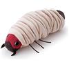 Trudi 10904 - Larva Peluche, 13.5 cm