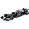 Burago Bburago B18-38058B 1:43 F1 Mercedes AMG W12 E-Performance con casco BOTTAS, disegni e colori assortiti