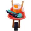 Alasum Set di Giocattoli da Spiaggia, Carrello Sabbia Arancione in Plastica Leggera, Gioco Educativo Estivo per Attività All'aperto e Divertimento in Spiaggia Colore Colore Casuale
