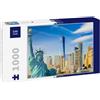 Lais Puzzle Paesaggio Urbano di New York, Statua della libertà, Skyline di Manhattan Inferiore 1000 Pezzi
