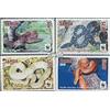 Prophila Collection Samoa 1218-1221 (Completa Edizione) MNH ** MNH 2015 Pacifico-Baumboa (Francobolli per i Collezionisti) Anfibi/rettili/Dinosauro