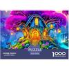 OJASDBDJE Beautiful Cottage 1000 Pezzi Puzzle Scenery Per Adulti E Ragazzi/Bambini Dettagli Nitidi Collection Sfida Mentale Relax 70x50cm/1000pcs