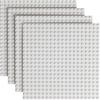 Q-Bricks Confezione da 4pz. Base 20X20 borchie Bianco 713