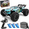 X-Verse SG116 MAX 1:16 Auto Telecomandata Professionale, Impermeabile RC Auto 80KM/H 4WD RC Alta Velocità Offroad con Motore Brushless per Adulti (3 Batterie)