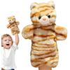 LearnLyrics Burattino A Mano Per Gatto - Burattino A Mano Per Gatto In Morbido Peluche, Burattini Per Animali Morbidi Burattino A Mano Per Narrazione Di Gatti | Giocattolo Di Peluche Per Animali Fantasioso Giocat