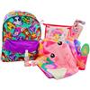 Generico Uovo di Pasqua Sorpresa Gigante Bambina Unicorno Fashion h. 40cm Set Bellezza Borsello Parrucchiera Spazzole, Spazzolino, Telo e Sacca PASQUALONE Rosa Beauty Case Idea Regalo
