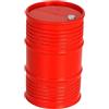 Hellery Modello di Barile di Petrolio in Miniatura, Decorazione Realistica, 5,9 Cm X 9,5 Cm, Contenitore per Olio per Diorami di Auto RC in 1:8, 1:10 E, Rosso