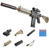 Funthy Soft Bullet Sniper Con Mirino Blaster Automatici In Schiuma 10 Proiettili, Pistole Giocattolo HK416 Fai-da-te Per Ragazzi Dai 6 Ai 13 Anni Regali Per Bambini Per Compleanno Halloween Natale-sabbia