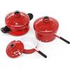 Odoria Miniatura 1/12 Pentole Cucina Accessori Casa Bambole