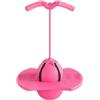 halkaount Balance board con palla rimbalzante e maniglie, adatta a bambini e adulti - palla rimbalzante antiscivolo per la coordinazione e l'allenamento fisico.(Rosa)