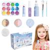 Yongmcxhhj Kit Per Il Trucco Completo Set Di Trucchi Per Bambini, Kit Trucco Finto Per Ragazze, Set Di Cosmetici Finti, 10 Pezzi Fai Finta Di Giocare A Trucchi, Giocattoli, Set Di Bellezza Per Bambi