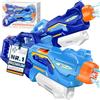 KESSER® Pistola ad acqua set di 2 pistole ad acqua pistole a spruzzo portata 10-11 metri, capacità 1500 ml divertimento acquatico giocattoli da spiaggia all'aperto, blu/Azzurro