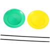 FUNOMOCYA Set di 2 Piatti da Giocoleria per Principianti in Plastico
