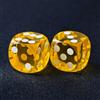 BESCON DICE Bescon - Dadi professionali di precisione per backgammon, angolo rotondo 9/16 (14,3 mm) con angolo smussato, senza numero di serie