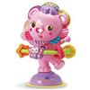 VTech - Hula-Hoop, P'tit Leone con ventosa rosa, sonaglio a ventosa per tavolo e seggiolone, giocattolo di risveglio musicale e sensoriale, regalo per bambini dai 6 mesi - Contenuto in francese