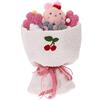 ibasenice Bouquet Di Fiori Di Peluche Per Bouquet Di Peluche Per Ragazze E Donne Di Compleanno