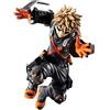 Banpresto - Figurina Katsuki Bakugo, serie My Hero Academia The Movie World Heroes Mission The Amazing Heroes