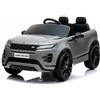 BRICOZONE Range Rover Evoque Auto Elettrica Per Bambini 12V SUV Di Lusso Con Telecomando Parentale Sedile In Pelle Ruote EVA Motori 35W Batteria 7Ah Licenza Ufficiale (Grigio)