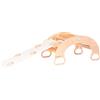 mamikids Rainbow Rocker - Dondolo e Arco Montessoriano per Bambini con Scivolo Incluso, Arco Montessori con Arrampicata per Bambini in Legno Naturale, Giochi Educativi Regalo Bambino - Made in Italy