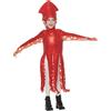 Generic Costume di polpo rosso, spugna di polpo per Halloween, costumi animali, temi marini, feste, cosplay, costume per bambini, pesce oceano, avventura per bambini, divertente Carnevale Performance Party