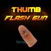 Be-Magic Fire Magic Tricks Ricaricabile Thumb Flash Gun - Rechargeable +(1 Paper Refill And 1 Pack Cotton Refill